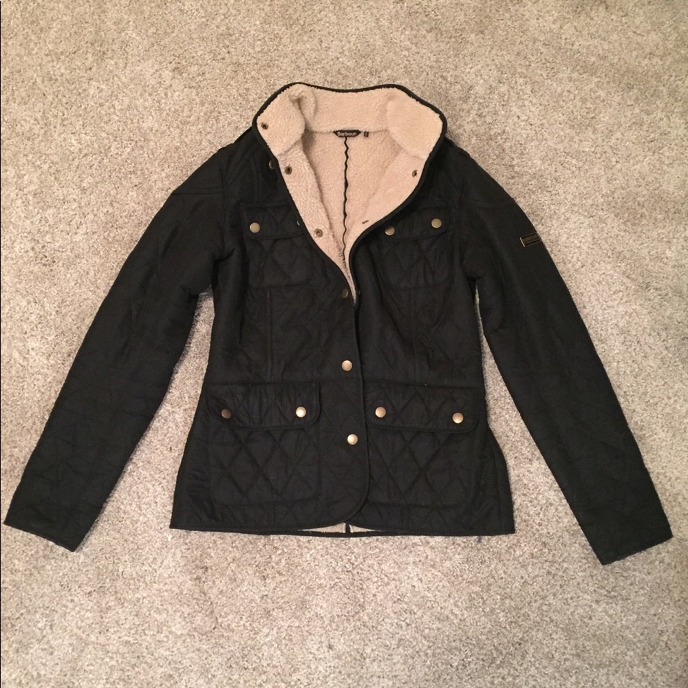 Barbour international quilted jacket